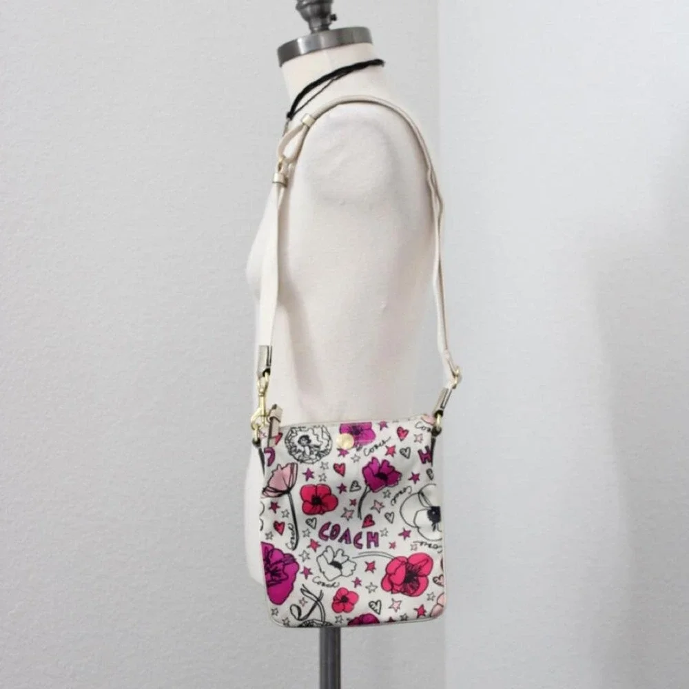 2 BAG BUNDLE Y2k Coach Poppy matching shoulder bag and crossbody set